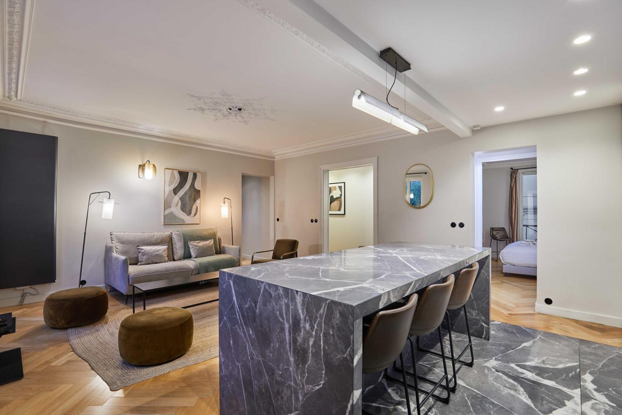 Magnificent Apartment - 3Br- 8P - Batignolles Paříž Exteriér fotografie