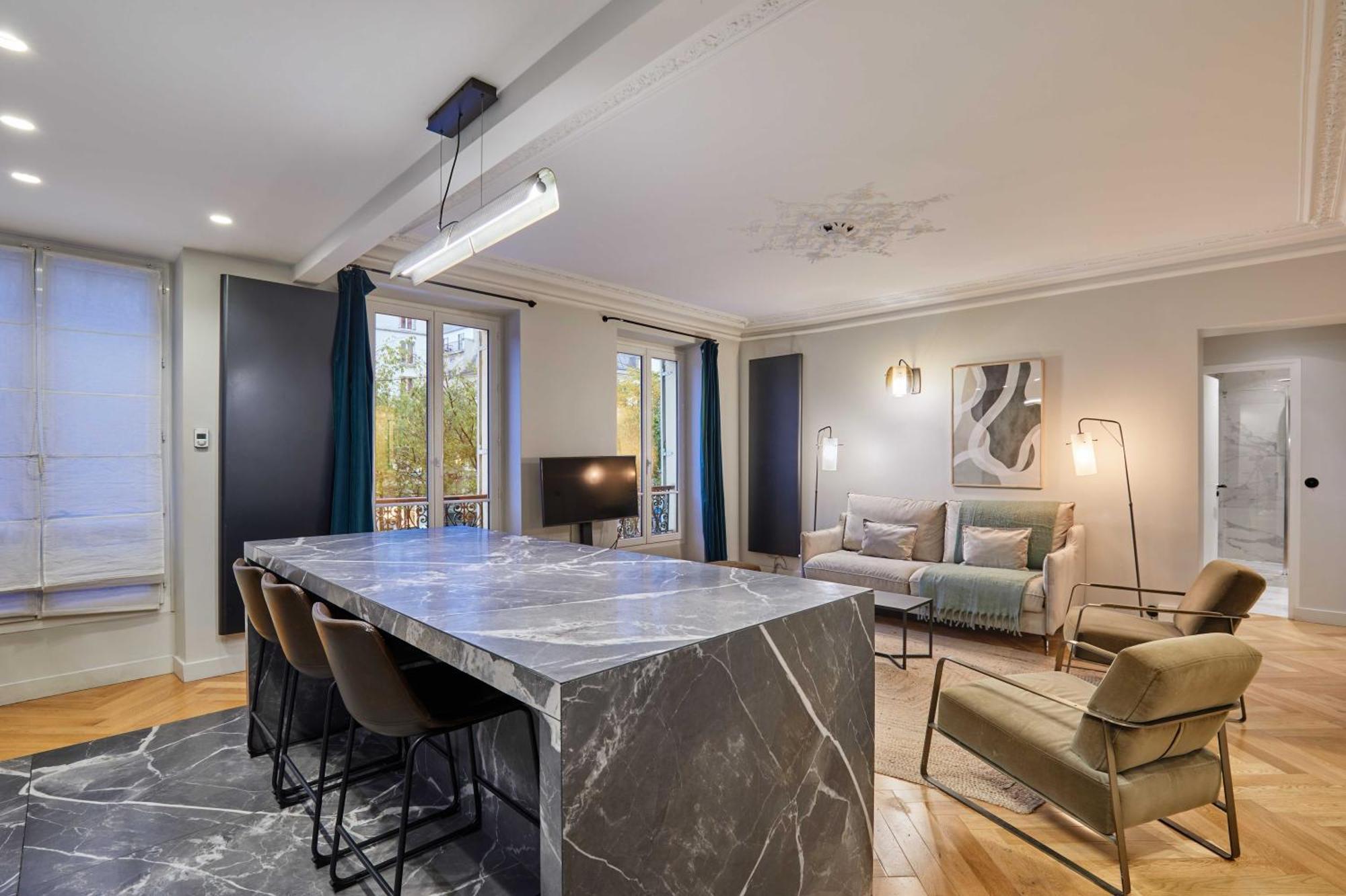 Magnificent Apartment - 3Br- 8P - Batignolles Paříž Exteriér fotografie