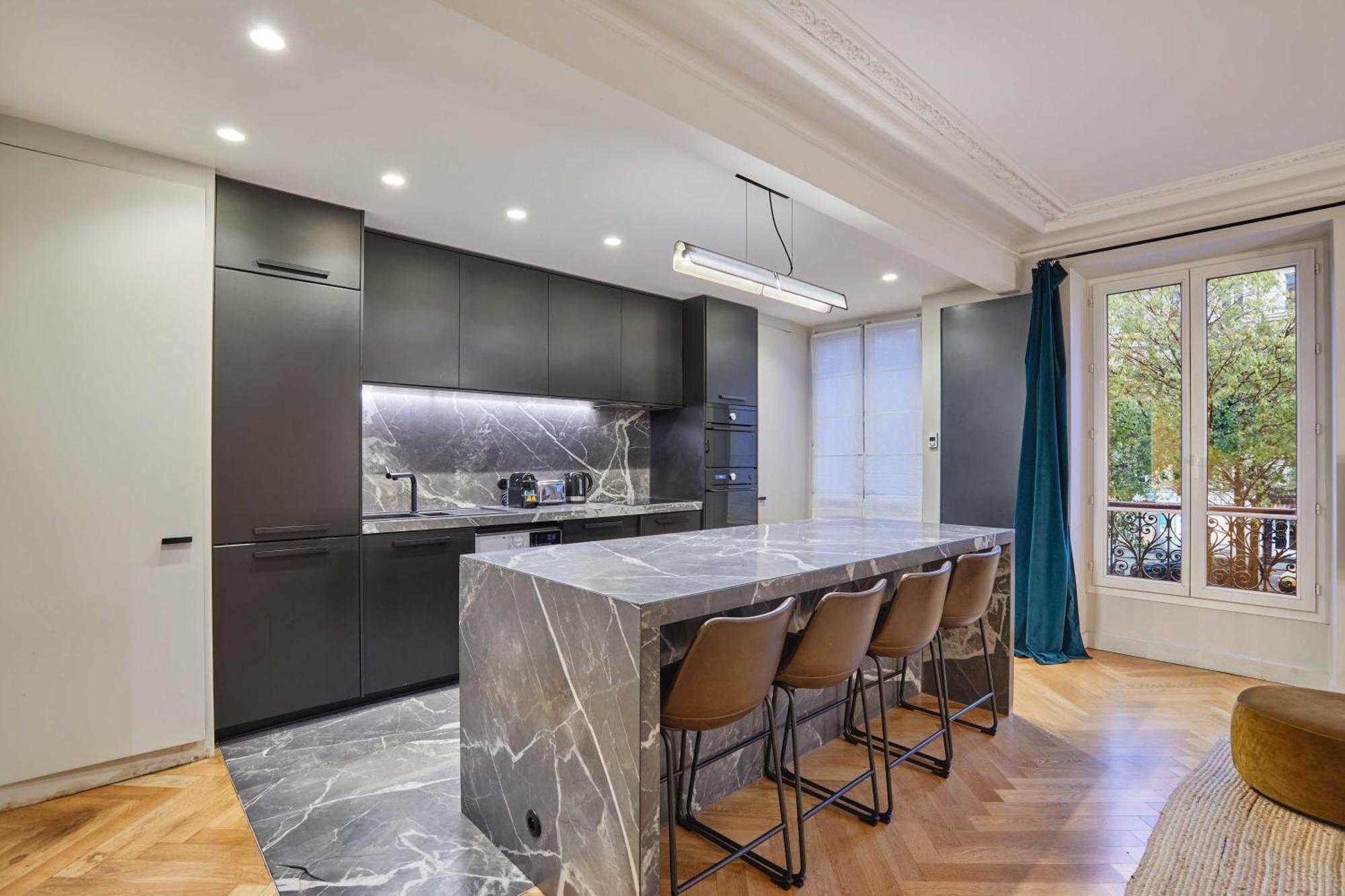 Magnificent Apartment - 3Br- 8P - Batignolles Paříž Exteriér fotografie