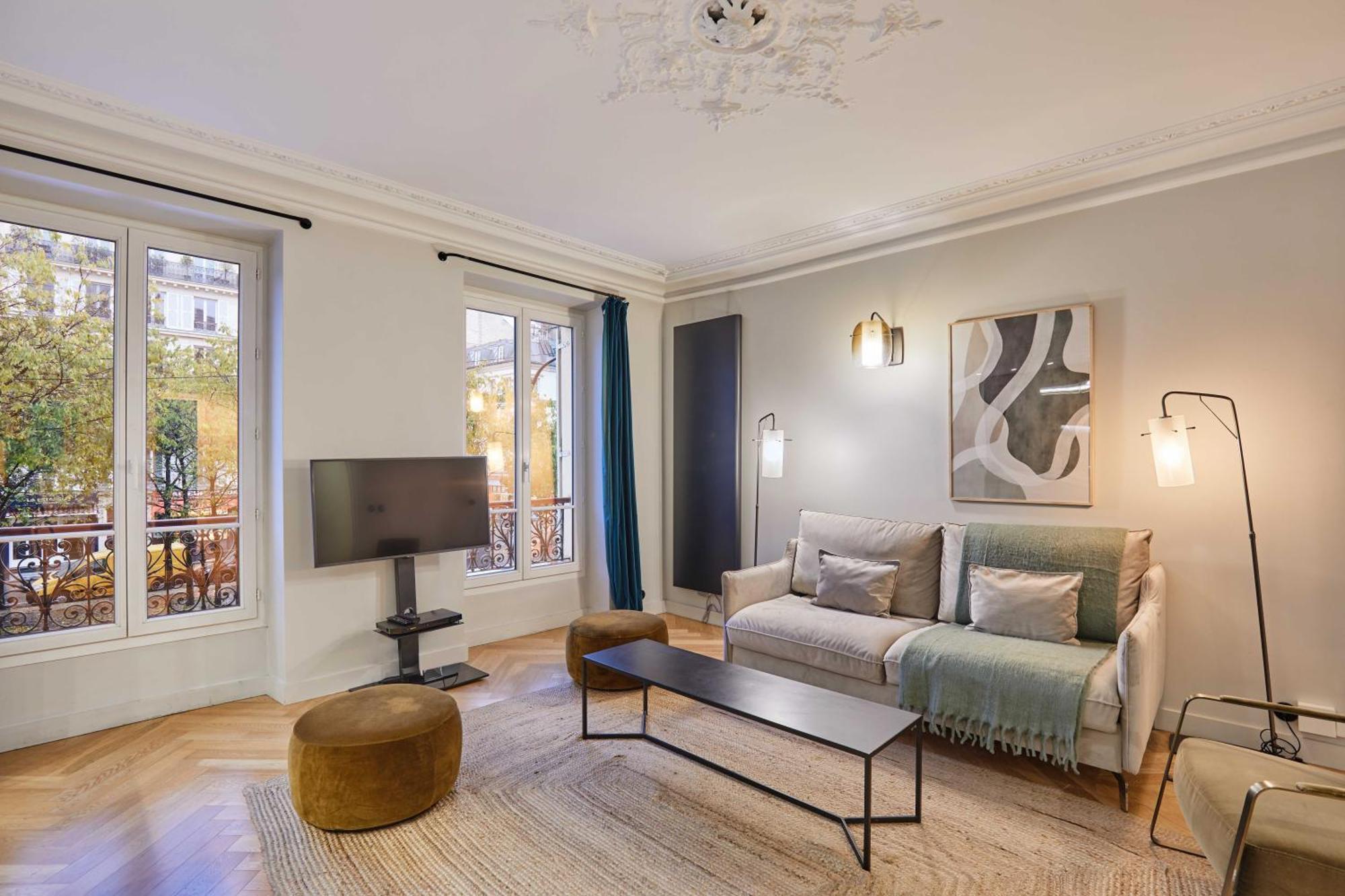Magnificent Apartment - 3Br- 8P - Batignolles Paříž Exteriér fotografie